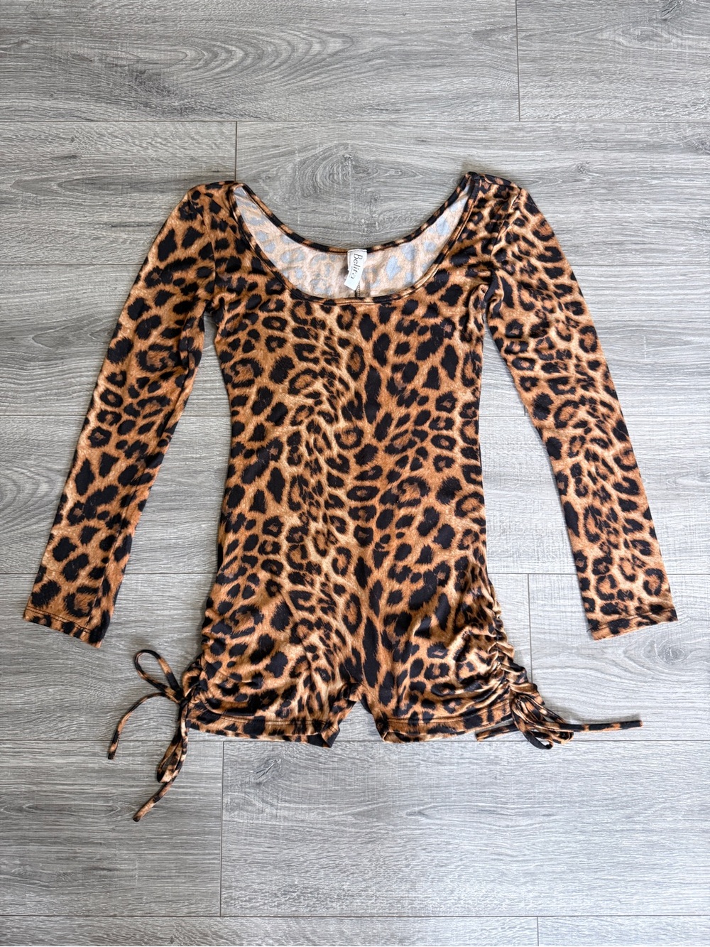 Animal Print Romper